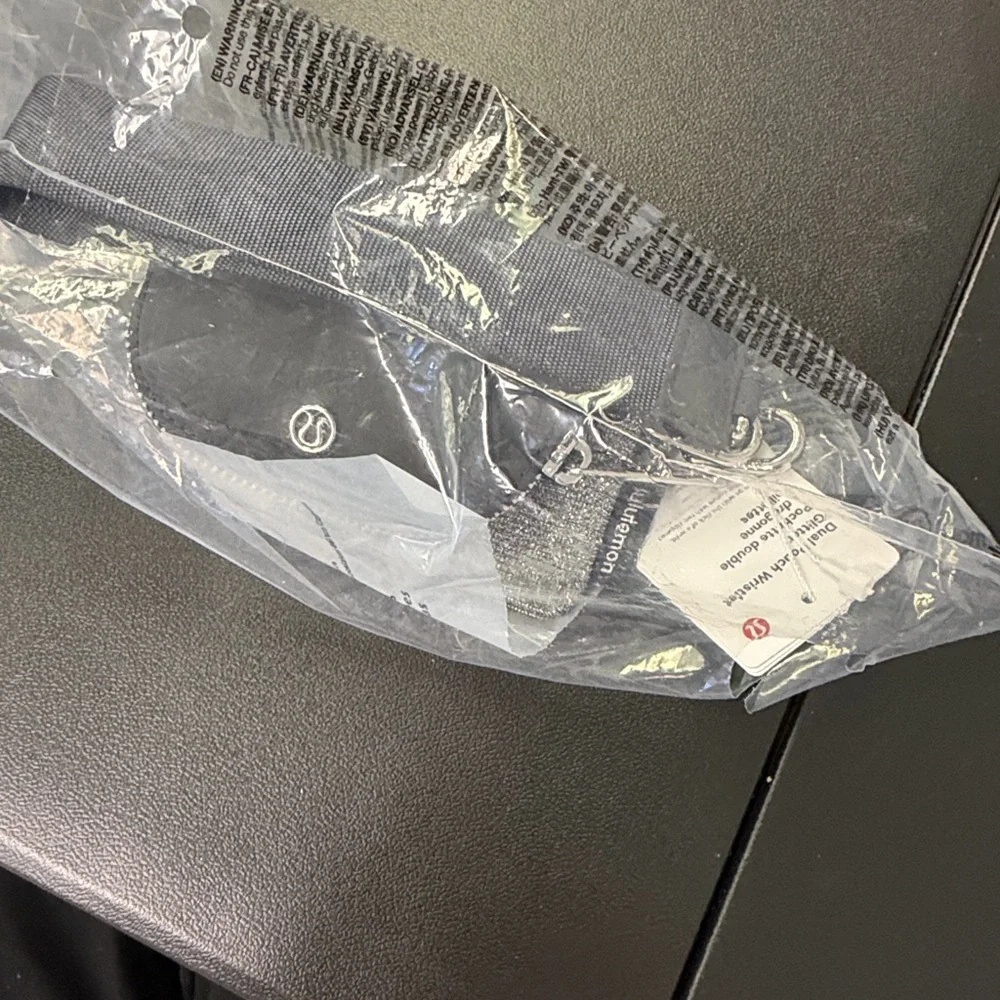 Lululemon Athletica Black and Gray Pouch Set - Picture 2 of 2